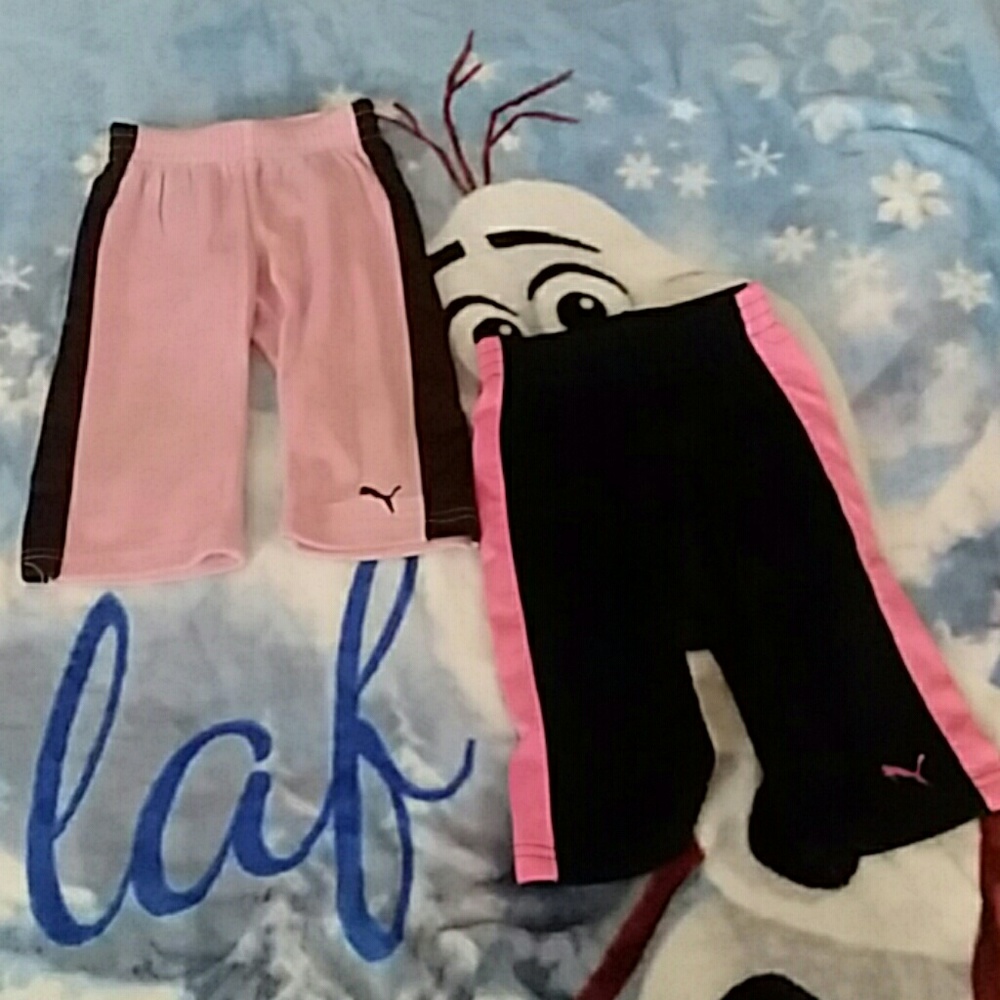 2 pairs of puma sweat pants for 12 months!